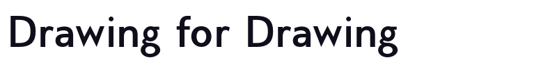 Drawing for drawing